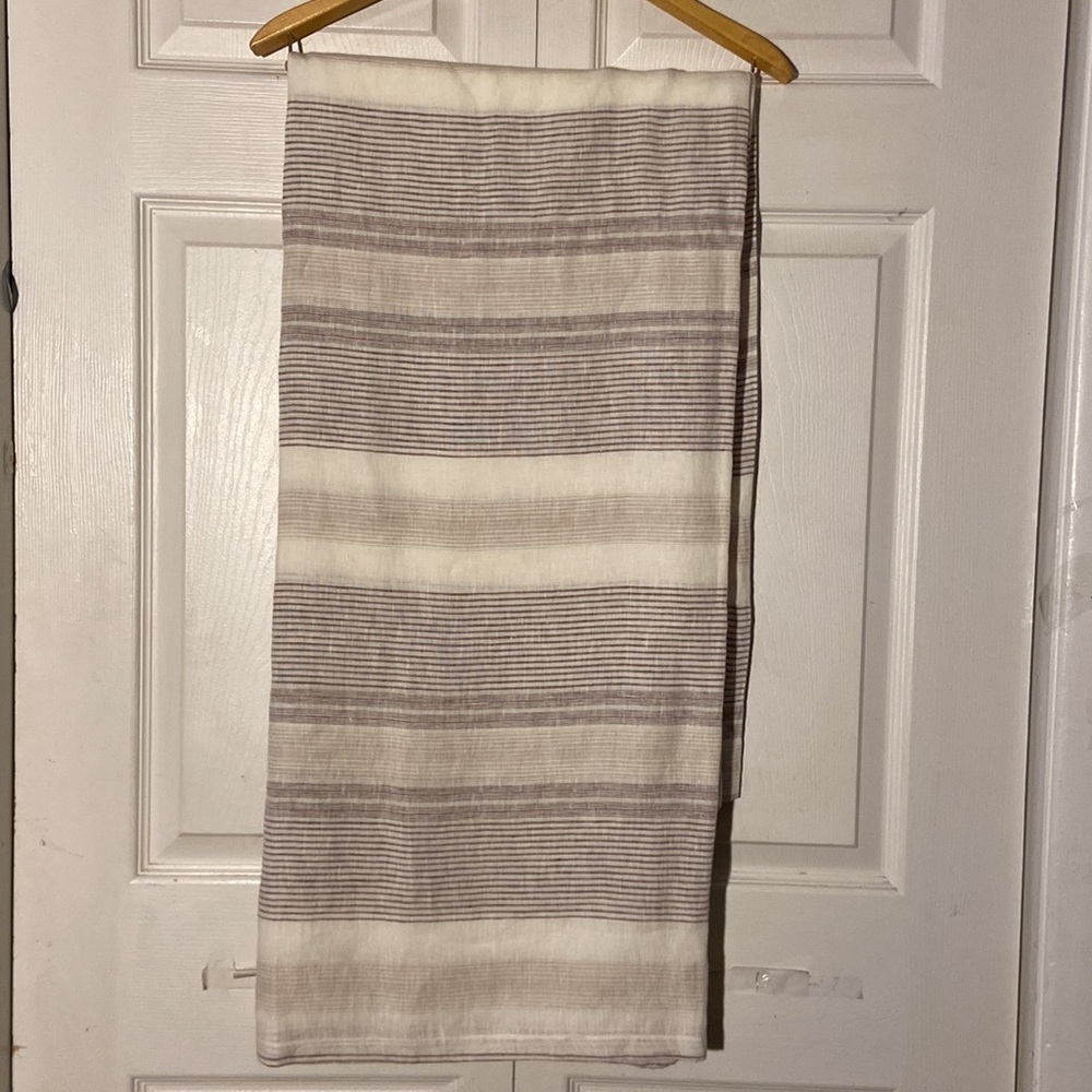 Cowgirl Striped Linen Pastel Tablecloth Portugal